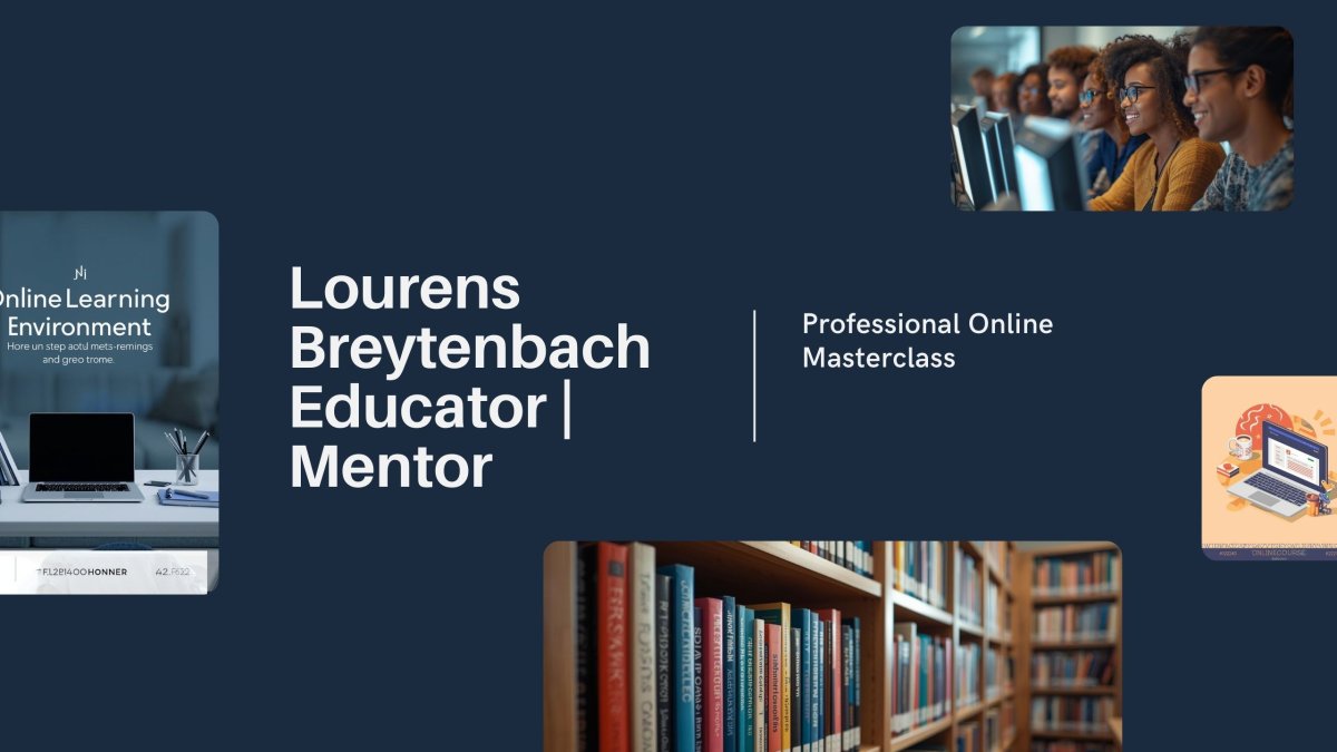 My new website for educator training